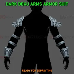 Dark Deku Arms Armor Suit - My Hero Academia Cosplay