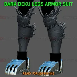 Dark Deku Legs Armor Suit - My Hero Academia Cosplay