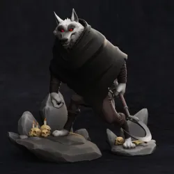 Death Wolf 2.0 3D Print Kit