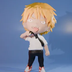 Denji Chibi Model