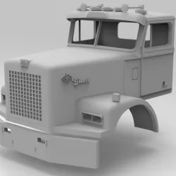 DIAMOND REO GIANT FENDER AXLE BACK 1/32 SCALE CAB