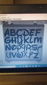 Disney Inspired Font Letters Cake Toppers Home Decor Alphabet Decor a-z