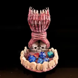 DnD Dice Tower Claws of Doom STL