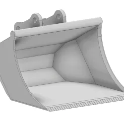 dozer blade for Volvo EC160E (scale 1:14)