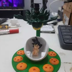 Dragon ball smoke cascade