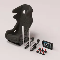 Drift Car Interior Kit 02 Hand Brakes Switches Seat