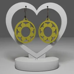Earrings 219 - flower