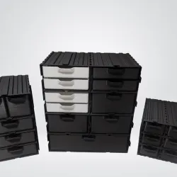 ECONOMICAL STACKABLE DRAWERS - FAST PRINTING