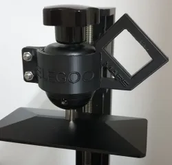 Elegoo Mars angled plate holder / dripper for FDM printers - rigid and less supports