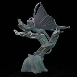 Faerie Gecko - Fairy Crested Gecko Lizard - Fairy Dragon
