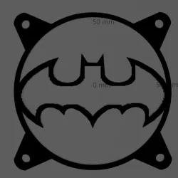 fan cover / fan grille BATMAN