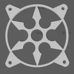 fan grill / fan grille