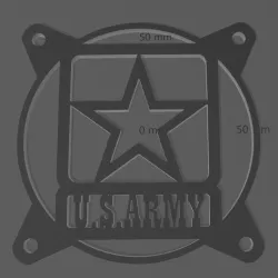 fan grill / grille fan U.S ARMY