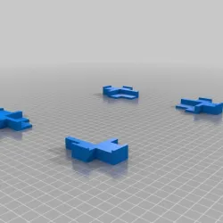 FlashForge Creator Pro 8x10 Glass Bed Bracket