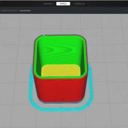 Flow rate Cube