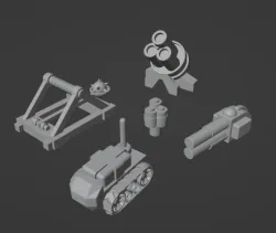 Gaslands Explosive Weapons Two Set