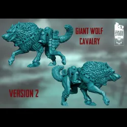 GIANT WOLF CAVALRY MECHANICAL PARTS