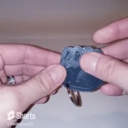 Grind My Gears F-YOU Keychain Middle Finger Gear Box