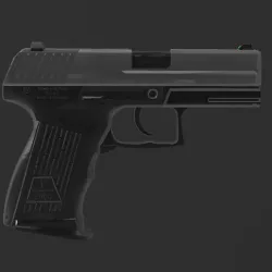H&K P2000 Solid Model