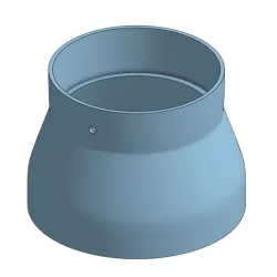 Harbor Freight Dust Collector to Super Dust Deputy Adapter