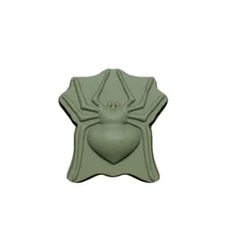 Heart Spider STL FILE FOR 3D PRINTING - LASER CNC ROUTER - 3D PRINTABLE MODEL STL MODEL STL DOWNLOAD BATH BOMB/SOAP