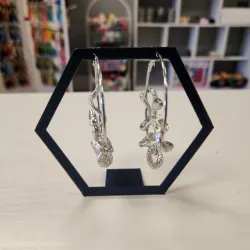 Hexagon Large Earring Display