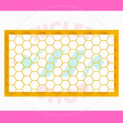 HONEYCOMB TEXTURE PLATE