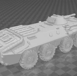 INTERGALACTIC GUARDS MOTOR RIFLE DIVISION - BTR-80 Chimera APC proxy