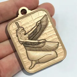 Isis ancient  Egyptian queen Pendant M01