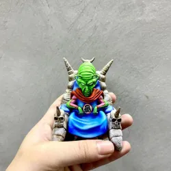 King Piccolo on  throne wcf dragon ball stl