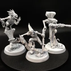Kroot warrior native style ( 3 models )