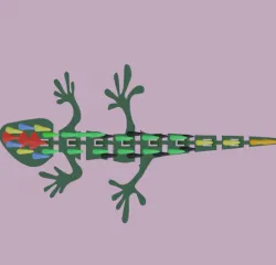 Lagartija articulada/ jointed lizard
