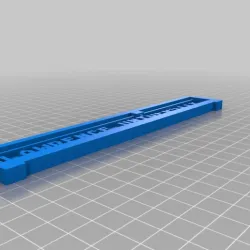 Lawrence University  3D Printing Text Plate
