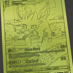 leafeon card - pokemon