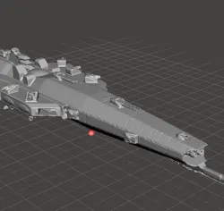 LIBERATOR CLASS SPACE DESTROYER "SEF ODIN".