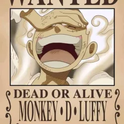 LITOFANIA - MONKEY D LUFFY POSTER - GEAR 5 - KEY RING SIZE
