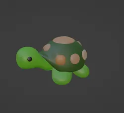 Little Cute Turtle