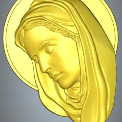 Mary 3d model stl