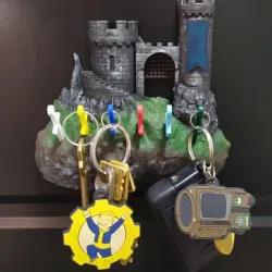 Medieval Key Holder / Porta llaves medieval