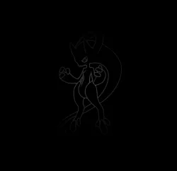 mega mewtwo y pokemon wall art