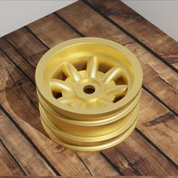 Minilite  Style WHEEL FOR TAMIYA MF-01X