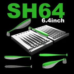MOLD SH6.4INCH. STL, STEP FILE FOR CNC AND 3D PRINT