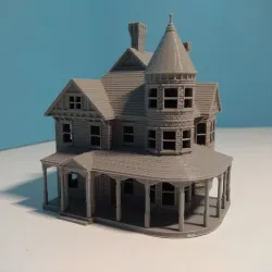 N-Scale House 'The Bridgeport' 1:160 Scale STL Files