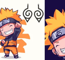 Naruto earrings