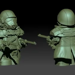 NCR Ranger combat armor FROM FALLOUT NEW VEGAS. CUSTOM SET