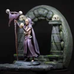Necromancer with pre-supports