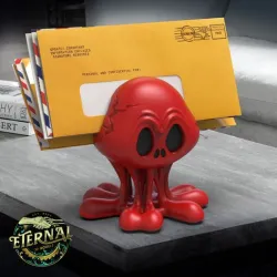 OOZEY THE DRIPPING SKULL - MAIL HOLDER DECORATION - ETERNAL