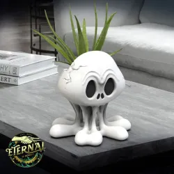 OOZEY THE DRIPPING SKULL - PLANTER DECORATION - ETERNAL