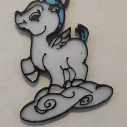 Pegasus Hercules Keychain