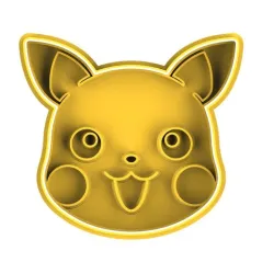 PIKACHU FACE COOKIE CUTTER V2